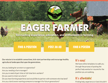 Tablet Screenshot of eagerfarmer.com